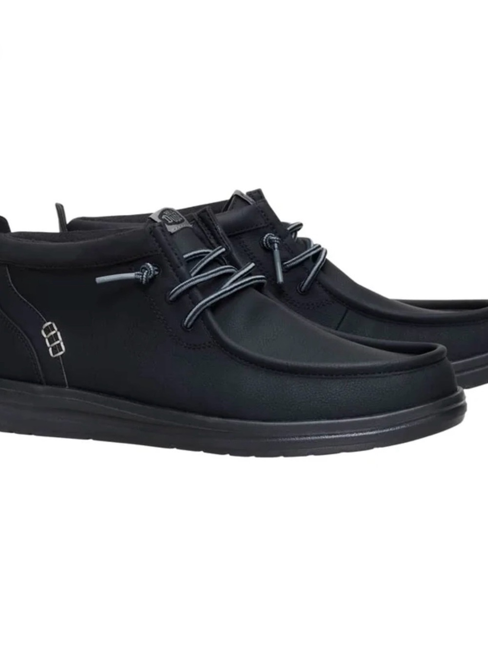 HEYDUDE Black Men’s Wally Mid GripR Classic Boots